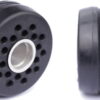 Exclusive V flex roller ski wheel: better durability and aquaplaning